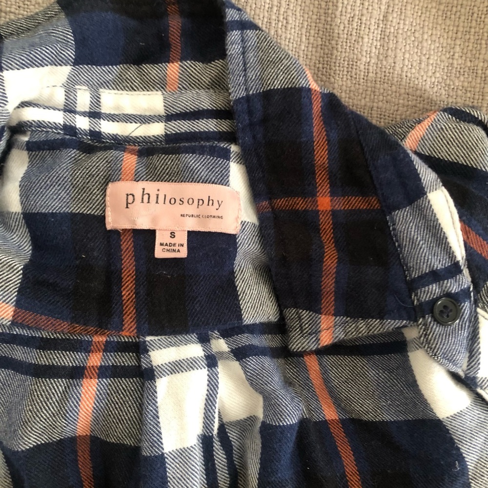 •PRICE DROP• Philosophy Flannel